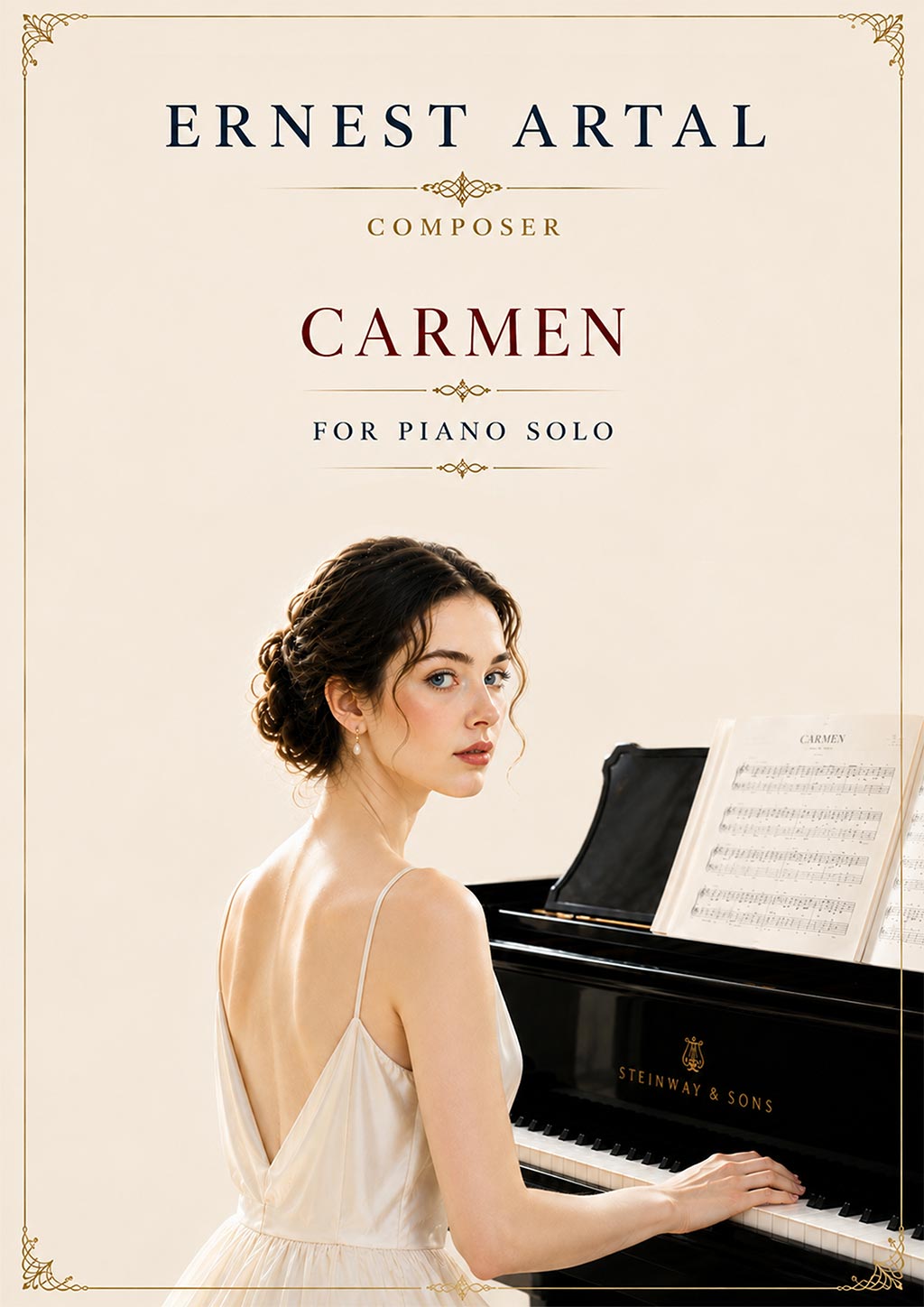 Carmen para piano solo, del compositor Ernest Artal